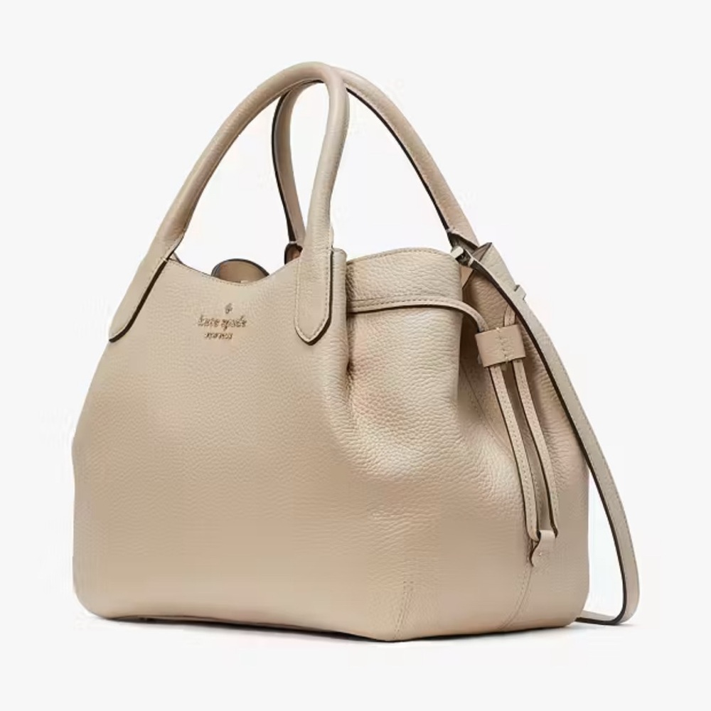 Kate Spade Large Dumpling Cream Satchel New